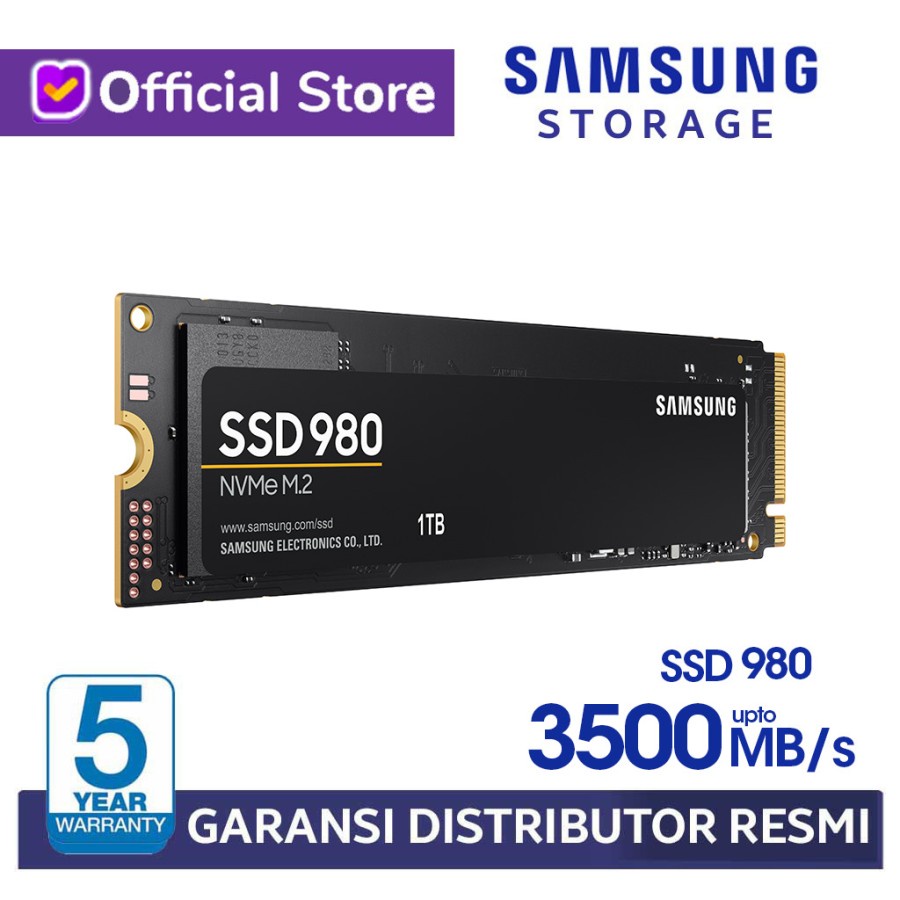 Samsung SSD 980 M.2 PCIe NVMe