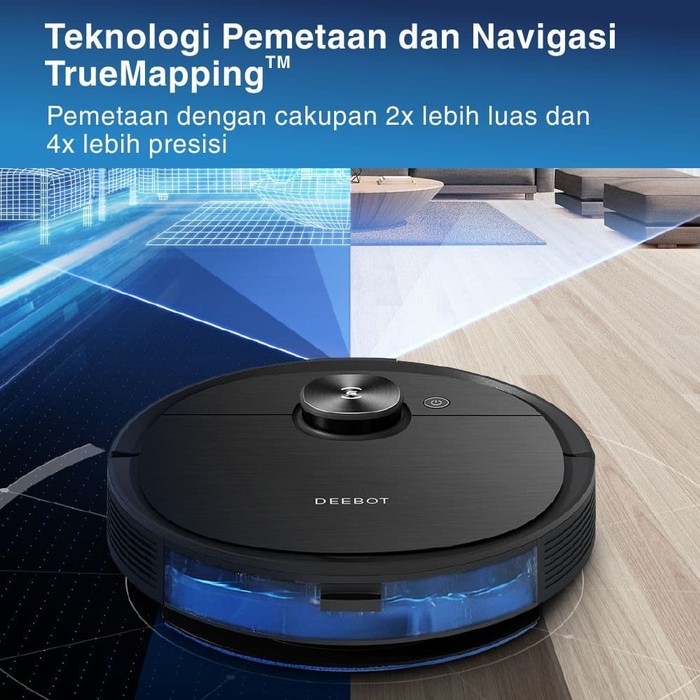 DEEBOT OZMO T8 AIVI Robot Vacuum Mopping Mapping Multi-Floor Vakum Pel