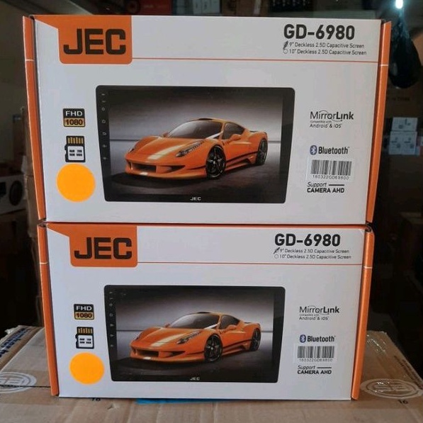 Head Unit Android JEC 10 inch Ram 2GB VOICE COMMAND