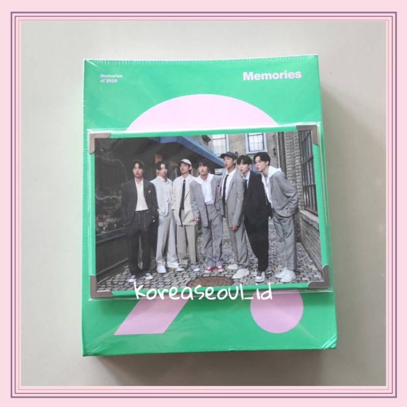BTS MEMORIES OF 2020 DVD MEMO19 MEMO20
