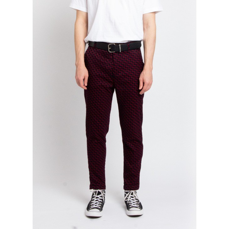 

Erigo Checked Pants Popu Red