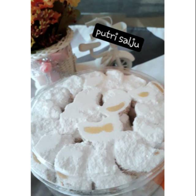 

Kue putri salju kue kering kue lebaran cemilan kue