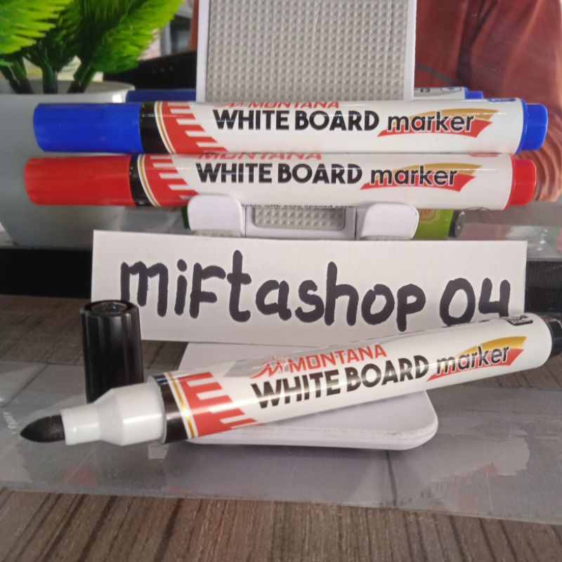 

SPIDOL WHITEBOARD MONTANA (MW-12)Whiteboard Marker / Spidol Papan Putih Montana MW-12