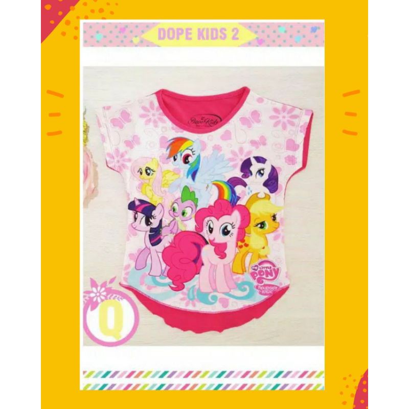 Kaos Anak Teen Little Pony Dope Kids