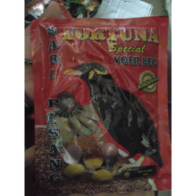FORTUNA VOER BEO Pakan burung Beo