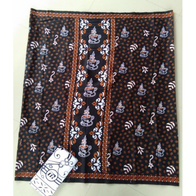 Sarung Batik Motif Kopi Tahlil Sarung Santri Batik Pekalongan Shopee Indonesia