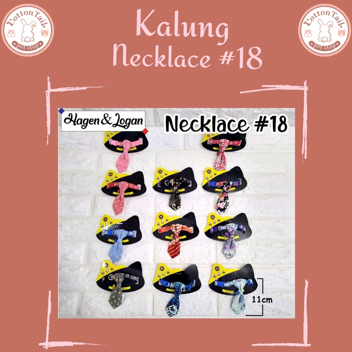 Kalung Anjing / Kucing Collar Murah Necklace 18