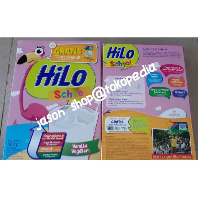

[[BISA COD]] Susu Hilo school 500 gram/Hi Lo school isi 500 gram SALE Kode 511