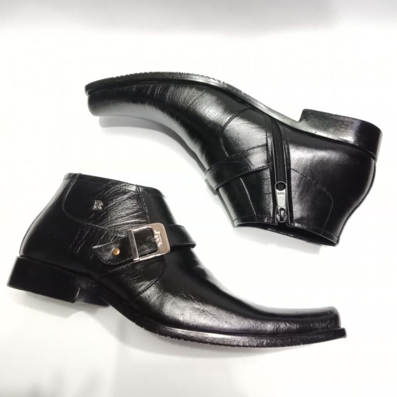 Pantofel Boots Pria/ Bally / Kulit Asli / Sepatu Formal Pria