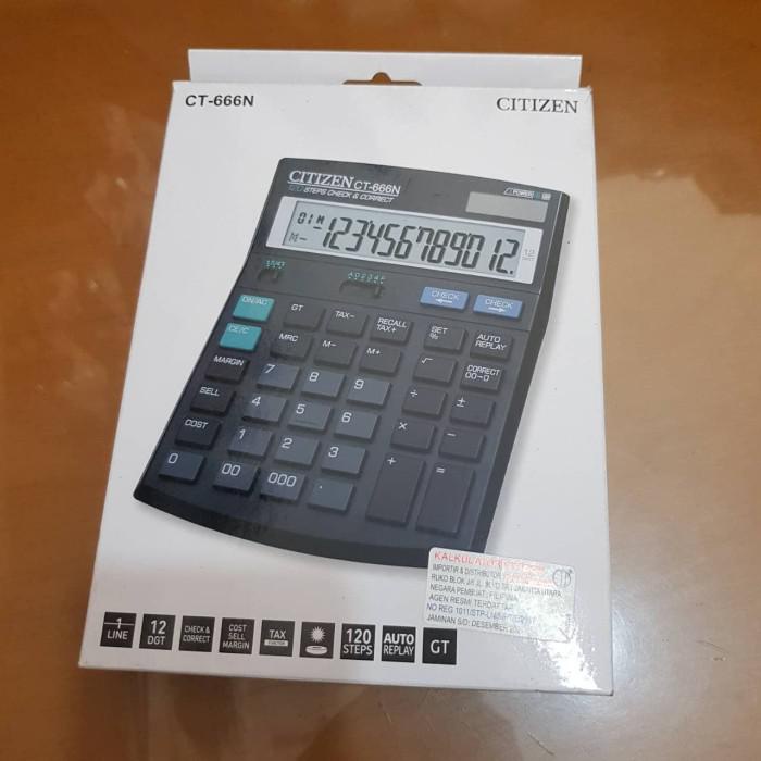

PROMO! Kalkulator CITIZEN / CALCULATOR CT-666N |Kalkulator