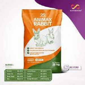KARGO ANIMAX Rabbit Food 20 Kg Animax Rabbit 20kg Pakan Pelet Kelinci Animax Makanan Kelinci Merk