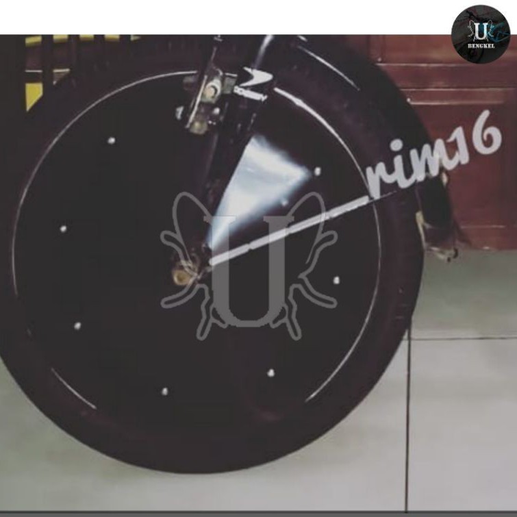 Penutup Velg Wheeldop Sepeda Lipat BMX Ukuran UK 16