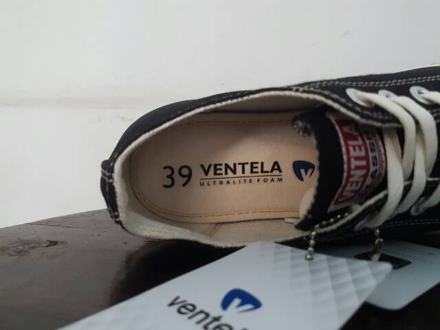 Ventela Classic Ethnic Low Black Natural