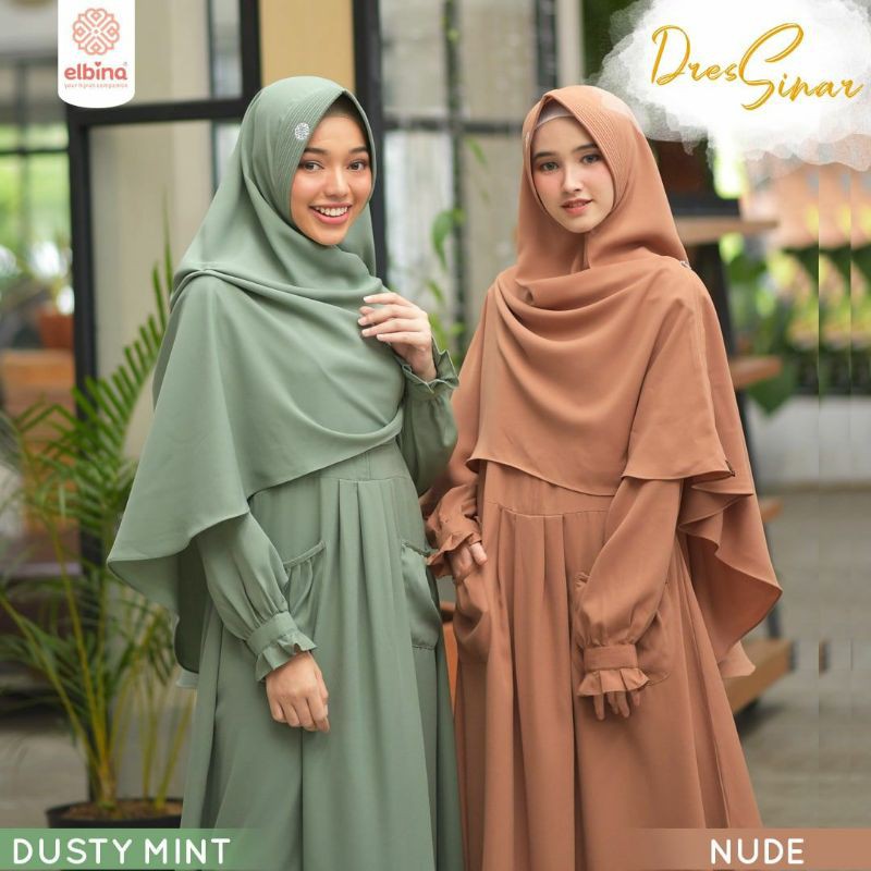 Khimar Harian Elbina - Khimar Murah - Pet Antem - Elbina Hijab Official