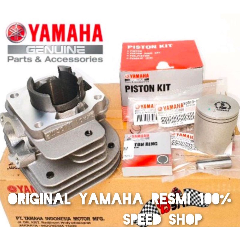 Blok+Piston Kit Yamaha Fizr/Poswan. Original Yamaha resmi 100%