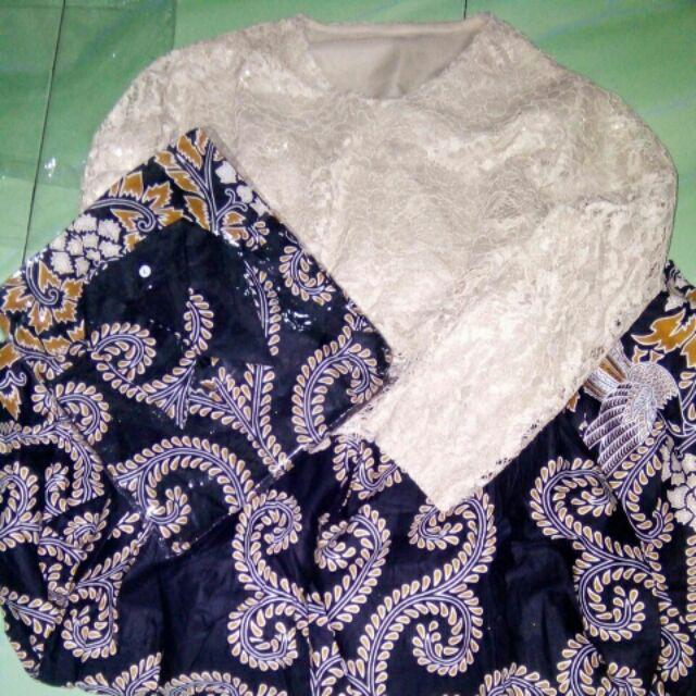 [new Arival] Wou Batik Couple Ayusita Ruffle Batik Couple Ori Ndoro Jowi Dnt Garansi Termurah- Bg094