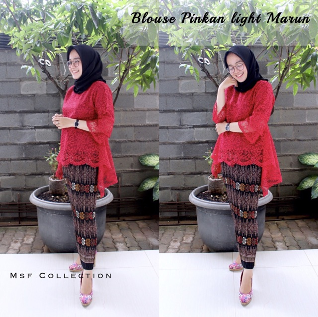 KEBAYA BLOUSE PINKAN / KEBAYA MODERN / KEBAYA WISUDA