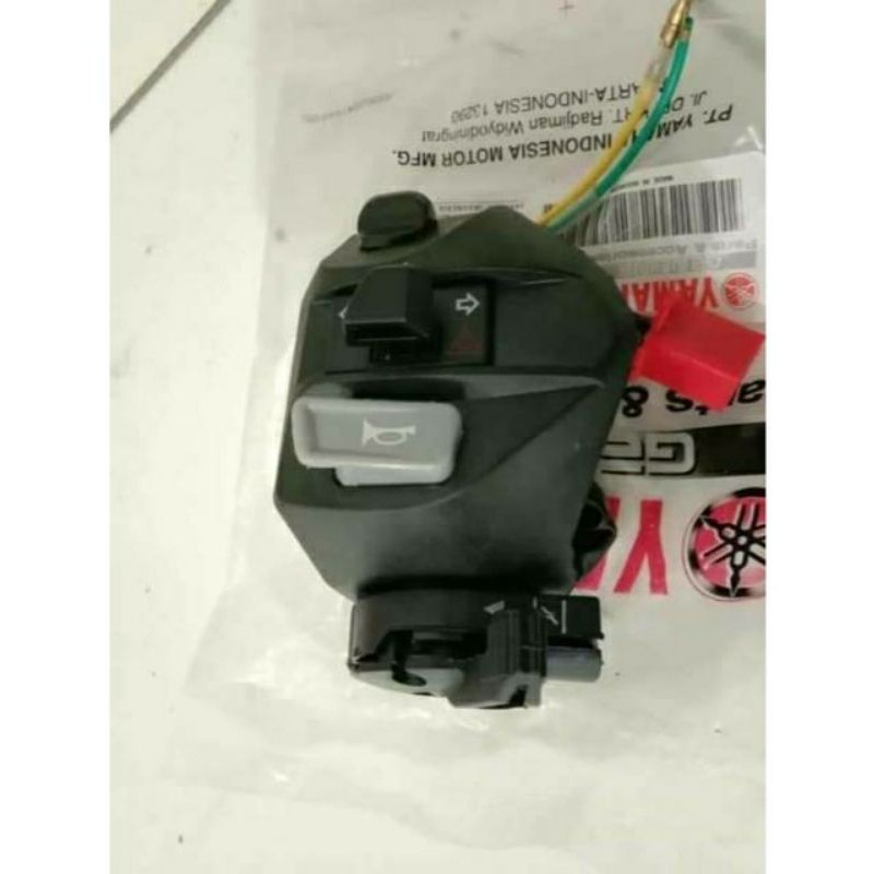 Saklar Holder kiri matic Original custom sein Hazard lampu on off MioJ M3 Jupiter