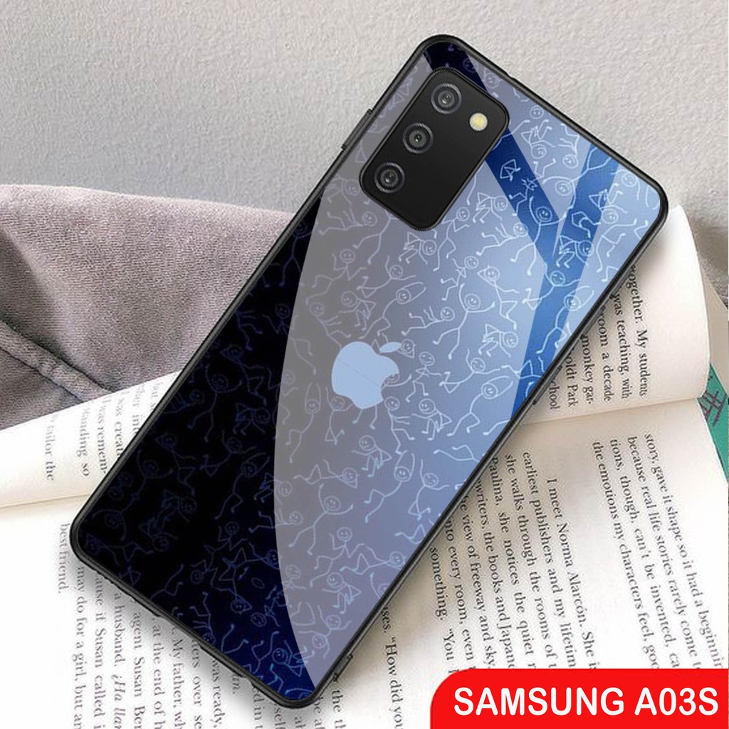 [H01] Softcase Kaca Samsung A03S  ,CASE Samsung A03S  , SOFTCASE Samsung A03S  , CASE KEREN Samsung 