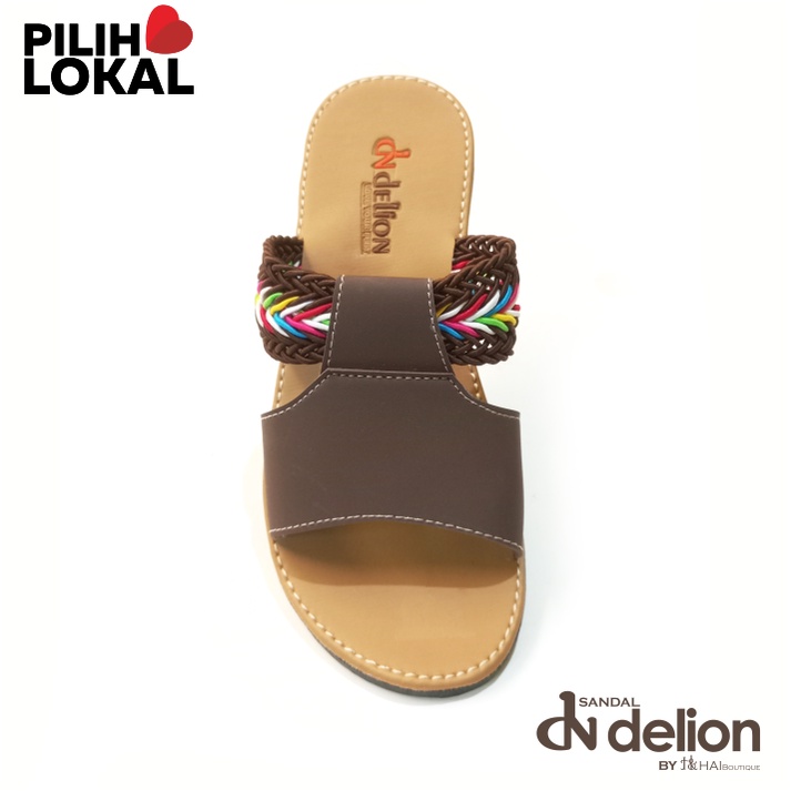 Sandal Wanita Perempuan Selop Karet Murah Terbaru 2022 Casual Sendal Slop Kokop Slide Cewek Cewe Kekinian Remaja Dewasa Warna Coklat Sandal Teplek Kulit Tali Anti Licin Non Slip Flat Lokal Tasikmalaya Korean Style Terlaris Termurah Alas Empuk Kasual Lucu