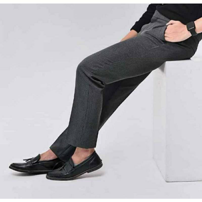 CELANA KANTOR PRIA SLIM FIT BAHAN WOLL KUALITAS MURAH