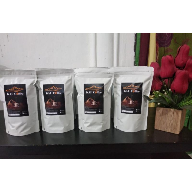 

Kopi Robusta asli semendo sumatra selatan cap KAI kopi premium