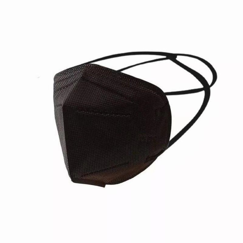 10PCS MASKER KN95 HITAM PUTIH CHASA 5PLY HEADLOOP HIJAB