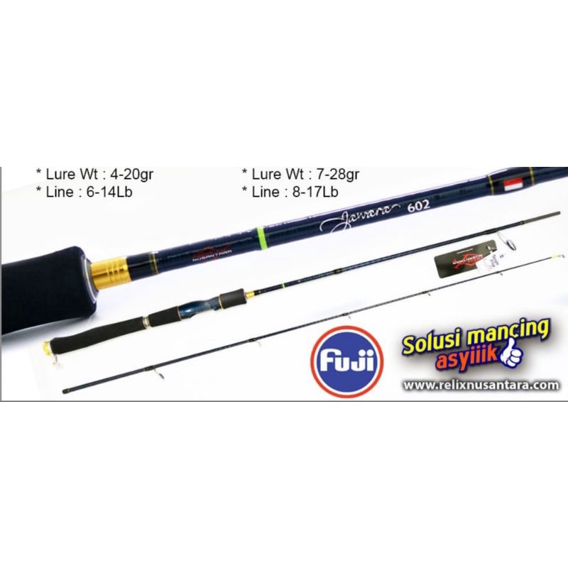 joran relix Nusantara jawara 14/17lb