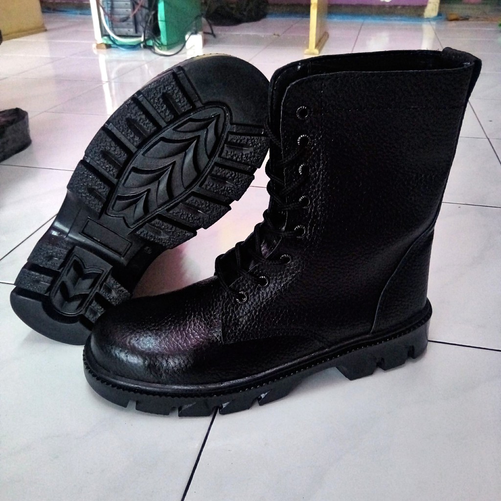 Sepatu PDL militer TNI POLRI Security satpam Linmas Banser Akpol Akmil