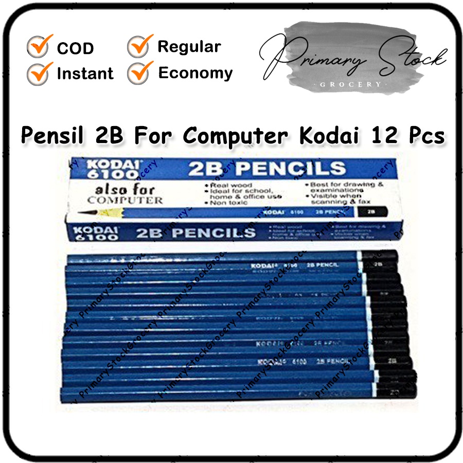 

Pensil 2B 1 Pak Ori For Computer 12 Pcs Untuk Ujian Komputer Asli Murah