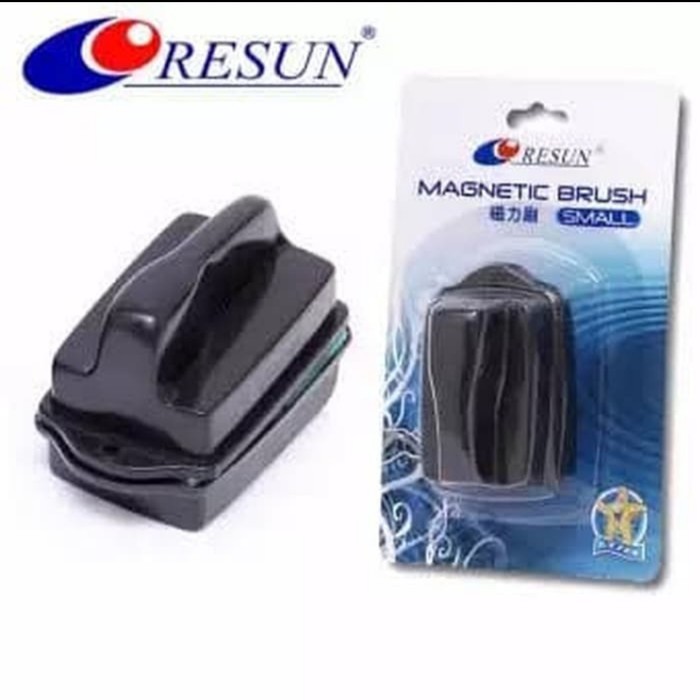 MAGNET PEMBERSIH KACA AQUARIUM RESUN MAGNET BRUSH SIZE S