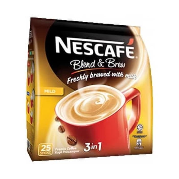 

#HANDCARRY Nescafe 3 In 1 Blend & Brew Coffee Mild 25sX20g - UFOHCR1815