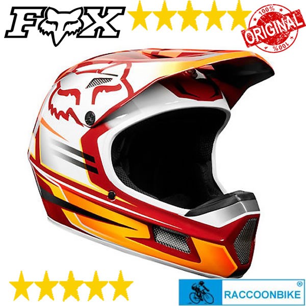 HELM SEPEDA FULL FACE MTB FOX RACING RAMPAGE COMP RENO