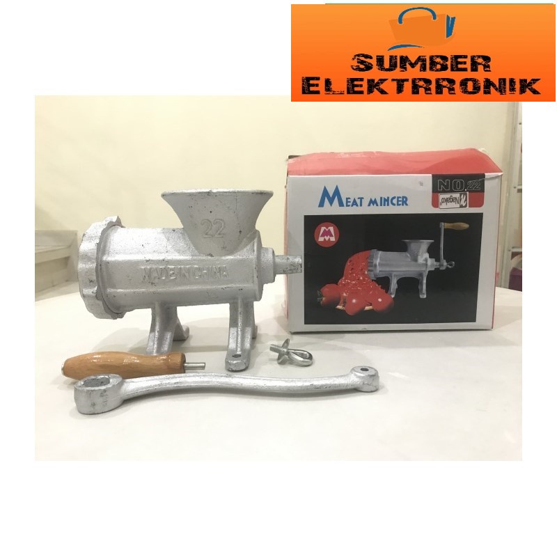 GILINGAN PENGGILING DAGING MANUAL BESI MEAT MINCER MANUAL