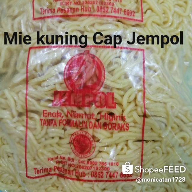 

Mie cap Jempol cocok dimasak buat sarapan, makan siang dan malam. Mie tanpa pengawet atau formalin