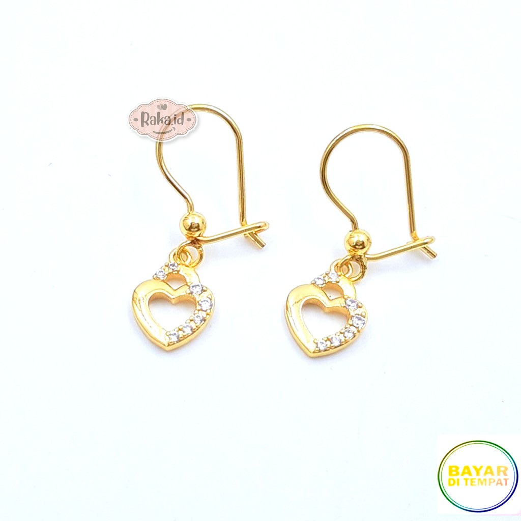 RAKA Acc - Anting Clip / Klip SERBA 15000 Xuping Aksesoris Wanita Lapis Emas 18k 621