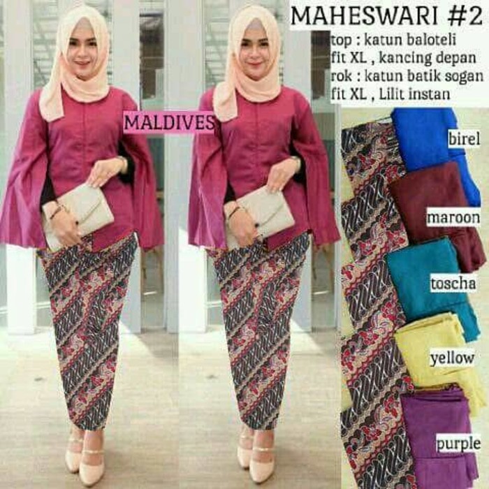 KEBAYA MODERN / Stelan Cape Mahheswari / stelan kebaya wisuda modern / kebaya modern murah