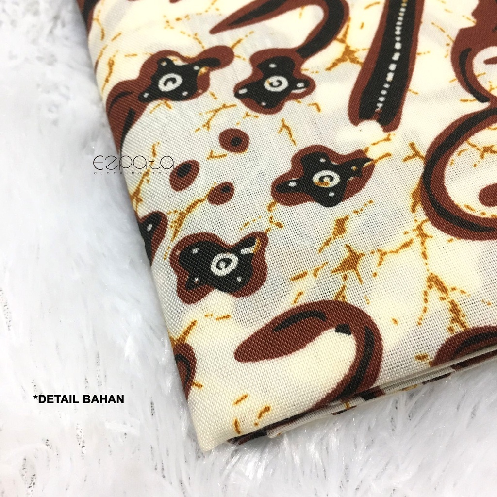 Kain batik jarik sogan untuk ibu melahirkan babararan bahan katun primis premium alusan