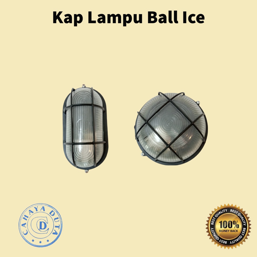Kap Lampu Ball Ice / Lampu Kapal / Lampu Dinding
