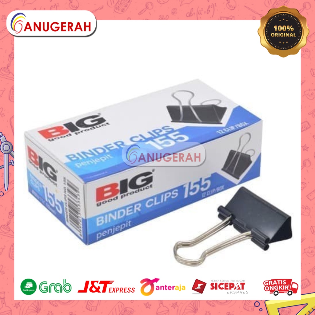 

BIG BC-155 BINDER CLIP