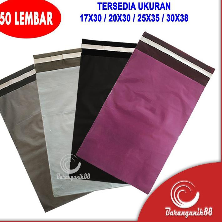 

Model Baru [50 lembar] Plastik Polymailer Packing Online Shop Polimailer Bungkus Paket Poli Mailer 1