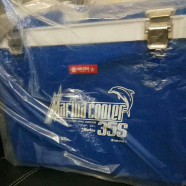 Marina 35 S Lion Star 33 Liter Cool Box / Ice Cooler Box / Kotak Es Tahan Dingin / Pendingin