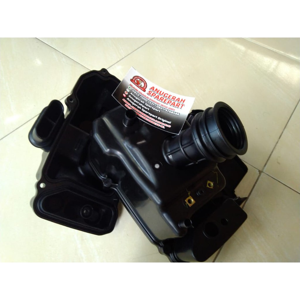 Box Rumahan Filter Udara Honda Beat KVY dan Scoopy Karbu SET LENGKAP ORI AHM