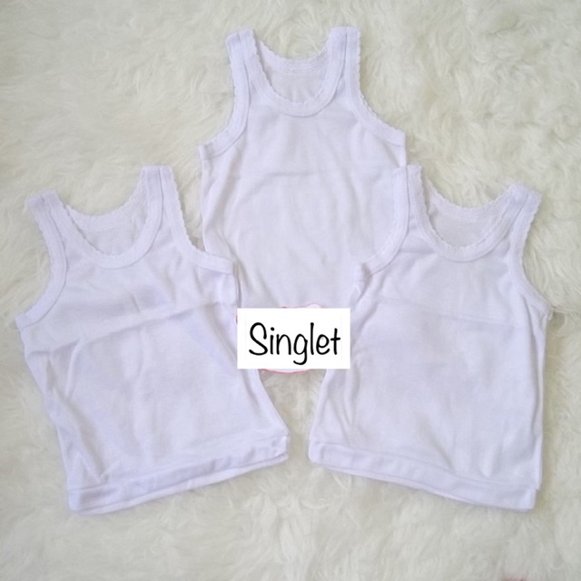 Singlet baby harga 3pcs