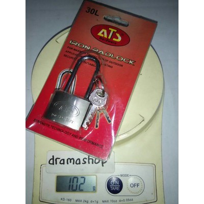 Gembok Besi ATS 30mm Panjang Iron Padlock 30 mm L