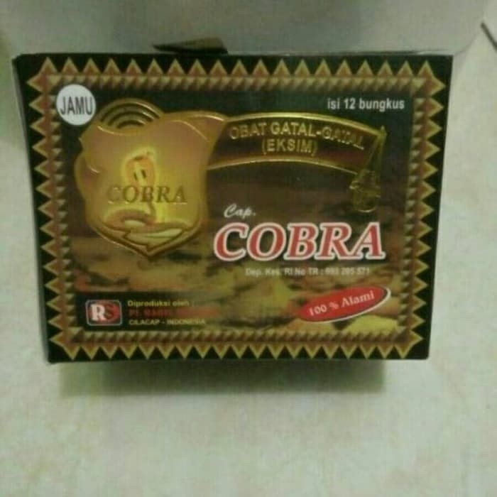 Jamu eksim gatal gatal cap Cobra - ju1455