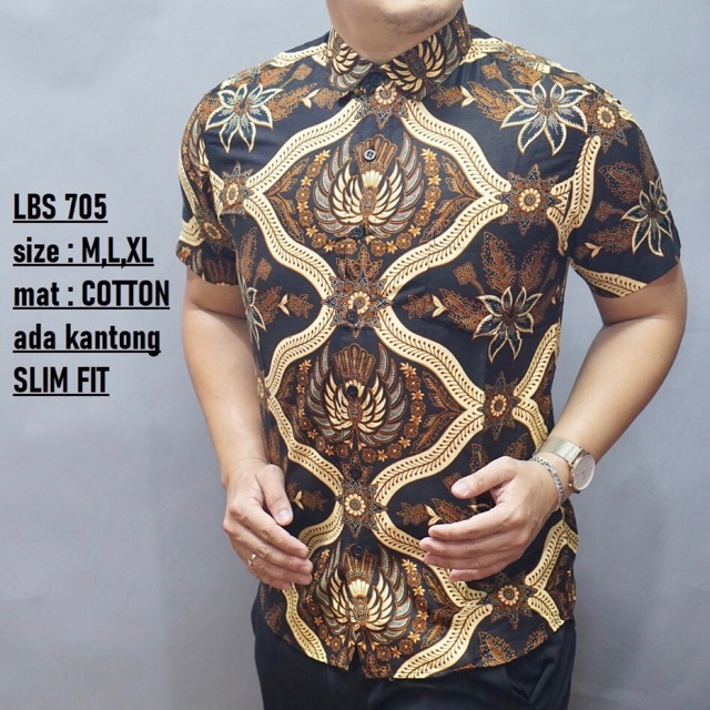 Kemeja Batik LuigiBatani LBL 705