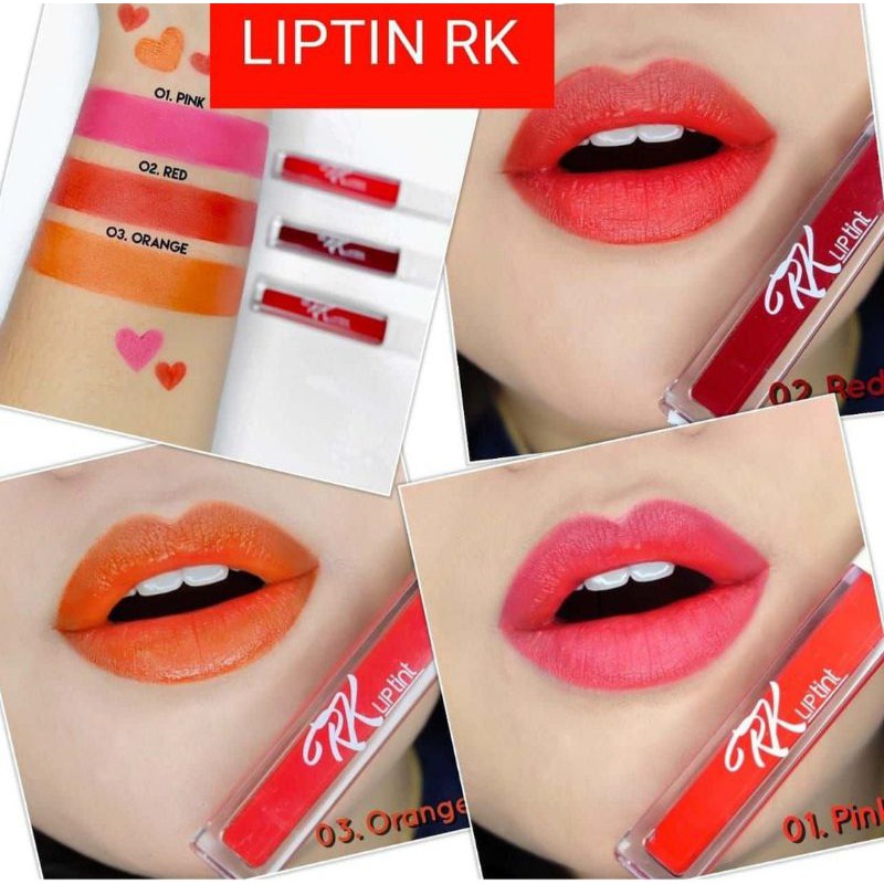 RK LIPTINT kosmetik VIRAL 100% ORIGINAL BPOM & HALAL MUI