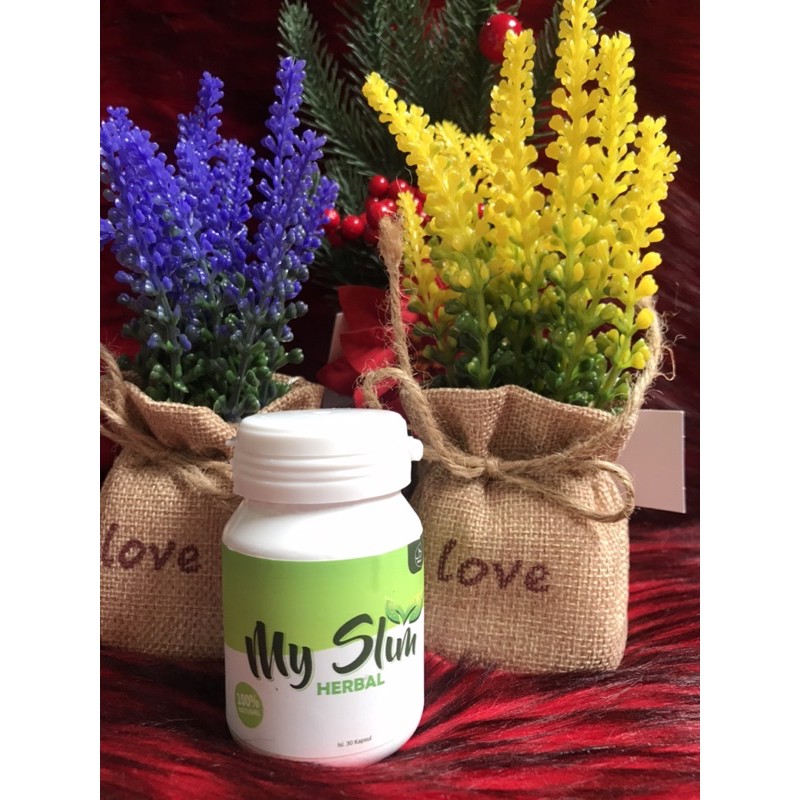 MY SLIM SLIMING HERBAL ORGINAL 100% PELANGSING HERBAL AMPUH