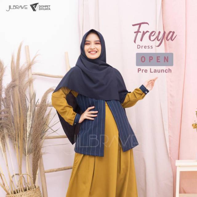 Fashion Hijab Casual dan Syari Freyah Dress